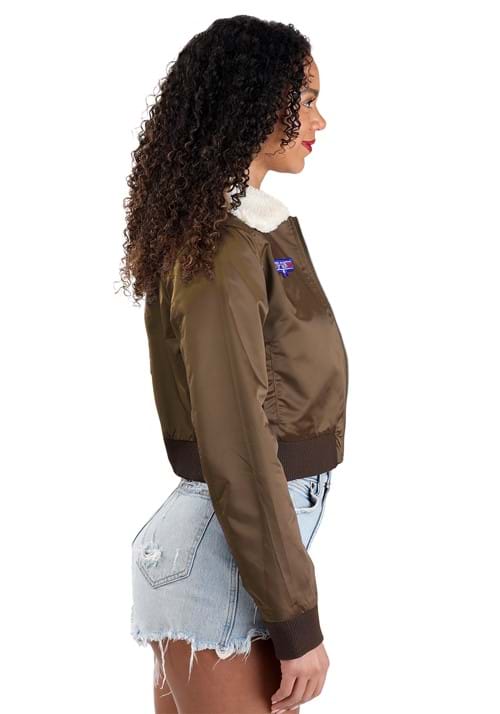 Top Gun Women's Bomber Jacket Costume - US 3044