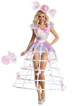 Women's Bon-Bon Queen Costume - US 9136