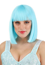 Bright Blue Bob Wig for Women - US 6251
