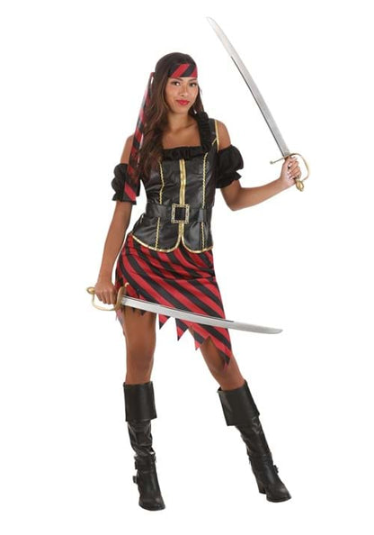 Budget Pirate Costume for Women - US 6832