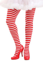 Women's Candy Stripe Costume Tights - US 3266