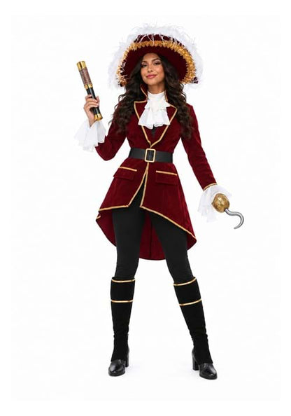 Women's Captain Hook Costume - US 1867