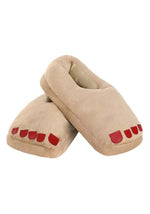 Caveman Feet Costume Slippers for Women - US 4826