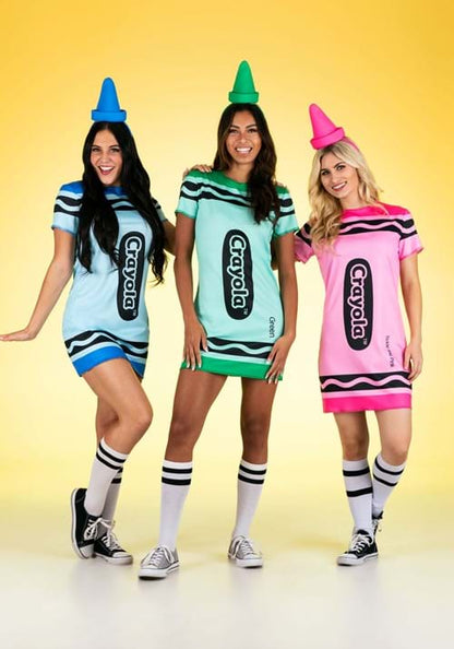 Cerulean Women's Crayola Crayon Costume - US 3351