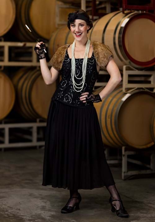 Women's Charleston Flapper Costume Dress - US 0285