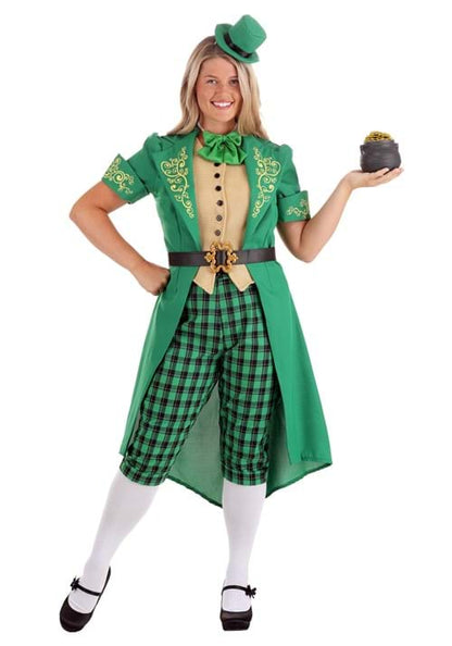 Charming Leprechaun Costume for Women - US 9183
