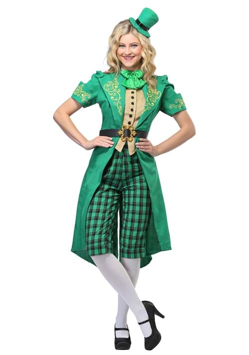 Charming Leprechaun Costume for Women - US 9183