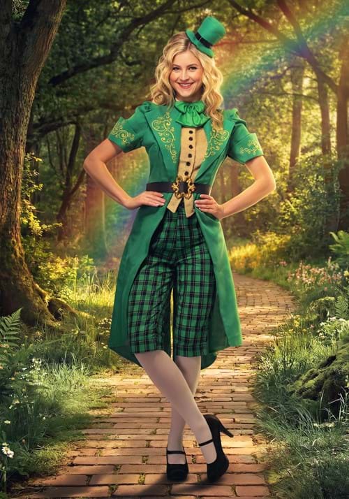 Charming Leprechaun Costume for Women - US 9183