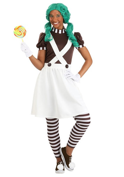 Chocolate Factory Worker Costume for Women - US 1758