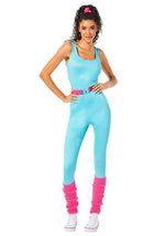 Retro Aerobic Barbie Women's Costume - US 8490
