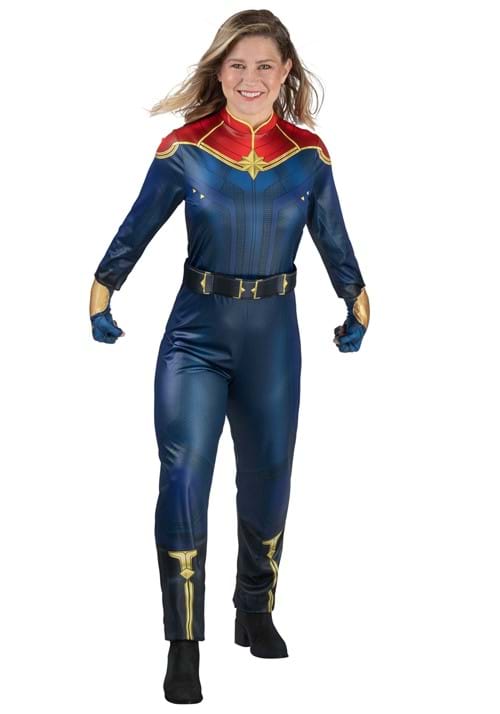 MCU Captain Marvel Costume for Women - US 4168
