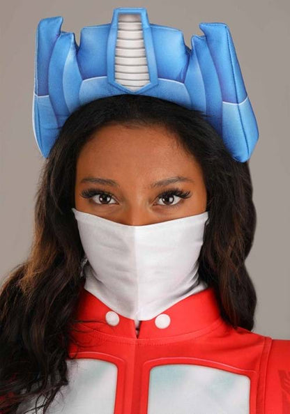 Women's Retro Transformers Optimus Prime Costume - US 5746
