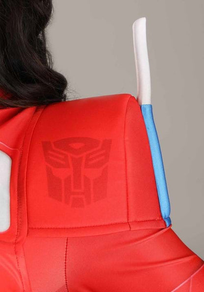 Women's Retro Transformers Optimus Prime Costume - US 5746
