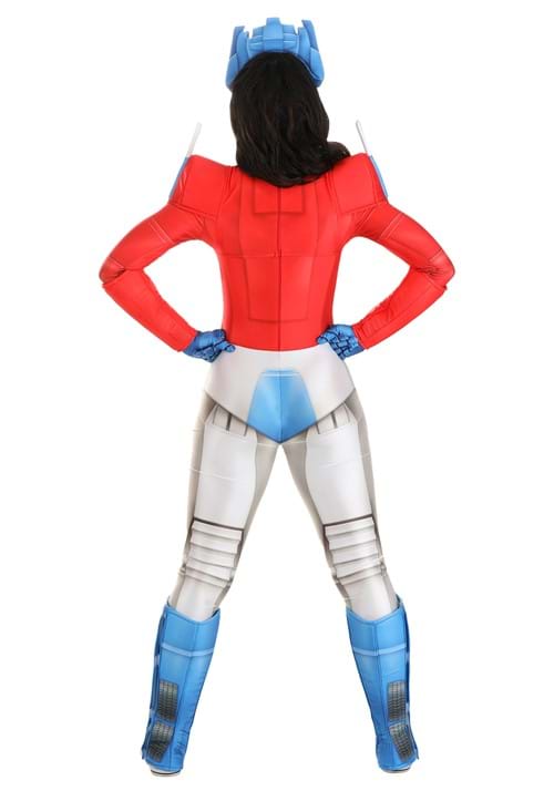 Women's Retro Transformers Optimus Prime Costume - US 5746