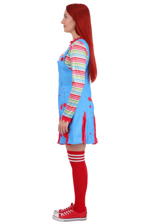Women's "Come Play" Killer Doll Costume - US 9476