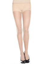 Control Top Beige Sheer Pantyhose for Women - US 6967