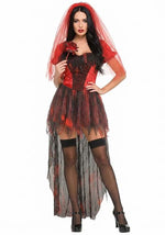 Women's Crimson Bride Costume Dress - US 3785
