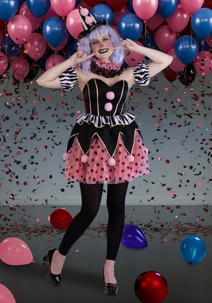 Cupcake Clown Women's Costume - US 1792
