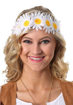 Adult Daisy Flower Costume Crown - US 3660