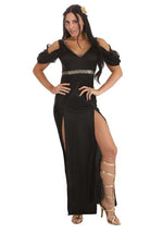 Dark Goddess Costume Dress for Women - US 7321
