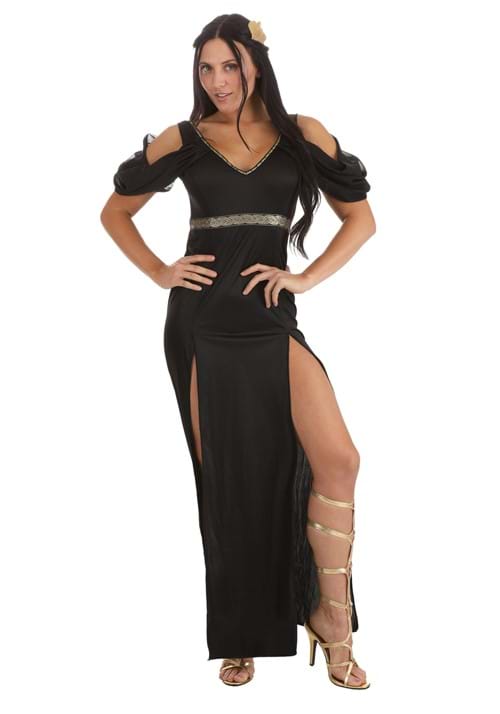 Dark Goddess Costume Dress for Women - US 7321