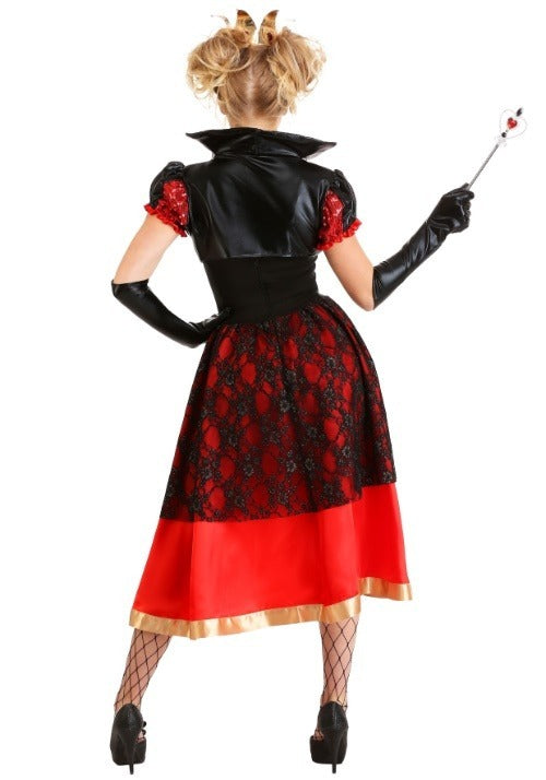 Dark Queen of Hearts Costume for Women - US 7224