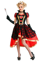 Dark Queen of Hearts Costume for Women - US 7224