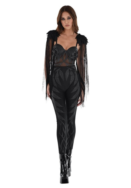 Women's Deluxe Dark Angel Costume - US 3605