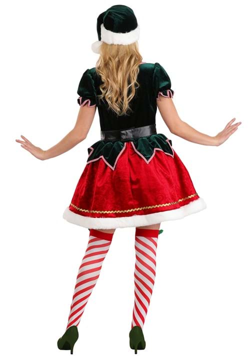 Women's Deluxe Festive Elf Costume - US 4220