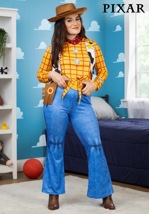 Women's Deluxe Pixar Toy Story Woody Costume - US 6232