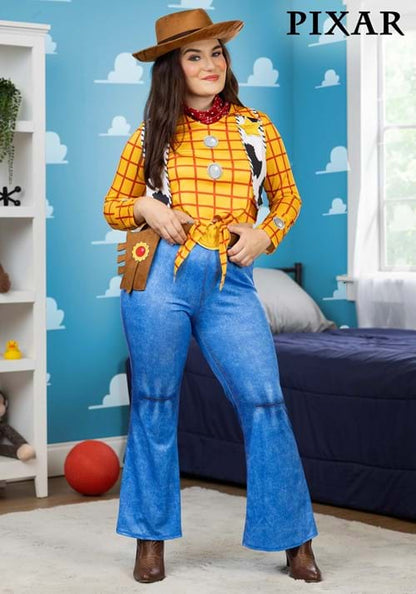 Women's Deluxe Pixar Toy Story Woody Costume - US 6232