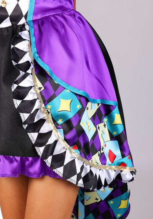 Women's Deluxe Raving Mad Hatter Costume - US 0762
