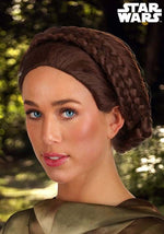 Women's Deluxe Star Wars Endor Battle Leia Costume Wig - US 6330
