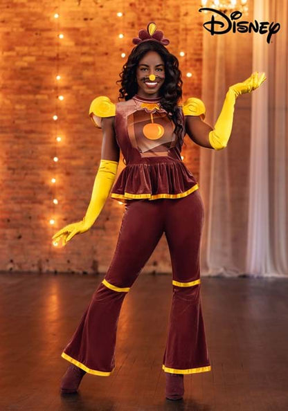 Women's Disney Cogsworth Costume - US 6969