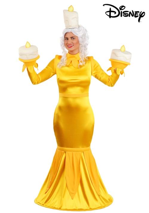 Women's Disney Beauty and the Beast Lumiere Costume - US 3282