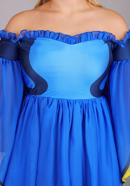 Women's Disney Pixar Dory Costume Dress - US 4639