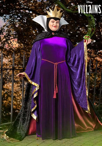 Women's Disney Snow White Plus Size Evil Queen Costume - US 8189