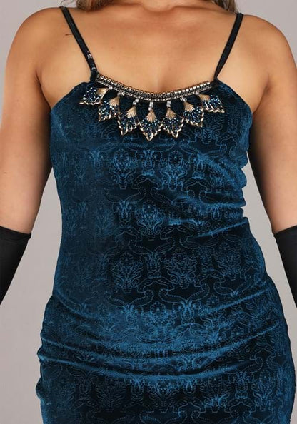 Blue Downtown Doll Costume for Women - US 9535