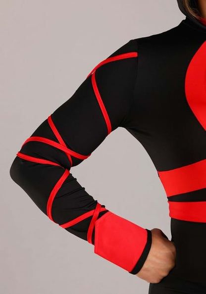 Women's Dragon Ninja Costume - US 5791