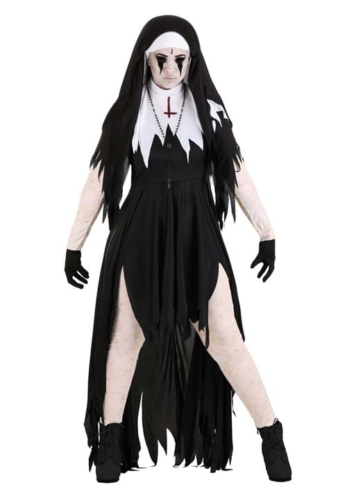Dreadful Nun Costume for Women - US 0213