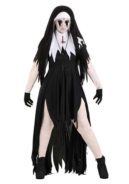 Dreadful Nun Costume for Women - US 0213