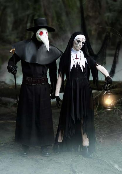 Dreadful Nun Costume for Women - US 0213