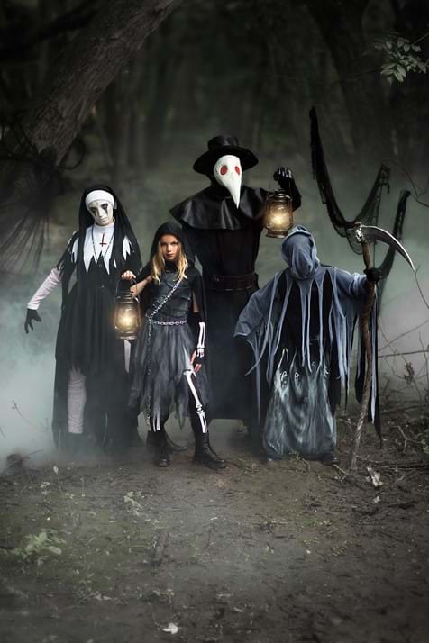 Dreadful Nun Costume for Women - US 0213