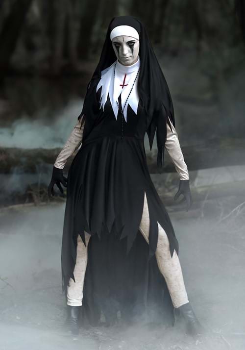 Dreadful Nun Costume for Women - US 0213