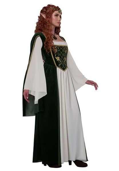 Women's Elven Renaissance Queen Costume Dress - US 4144