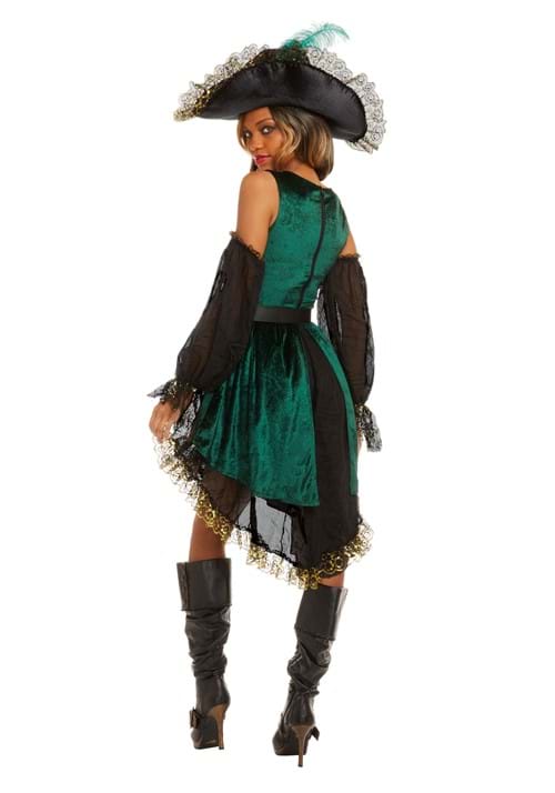 Emerald Pirate Costume for Women - US 7785