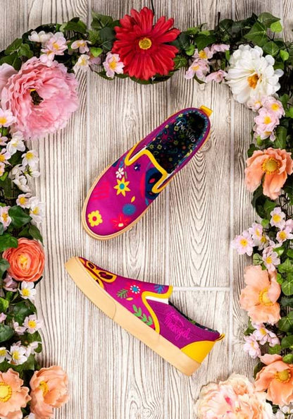 Encanto Women's Embroidered Slip On Sneakers - US 3936