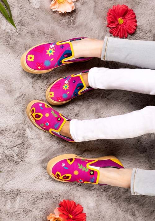 Encanto Women's Embroidered Slip On Sneakers - US 3936