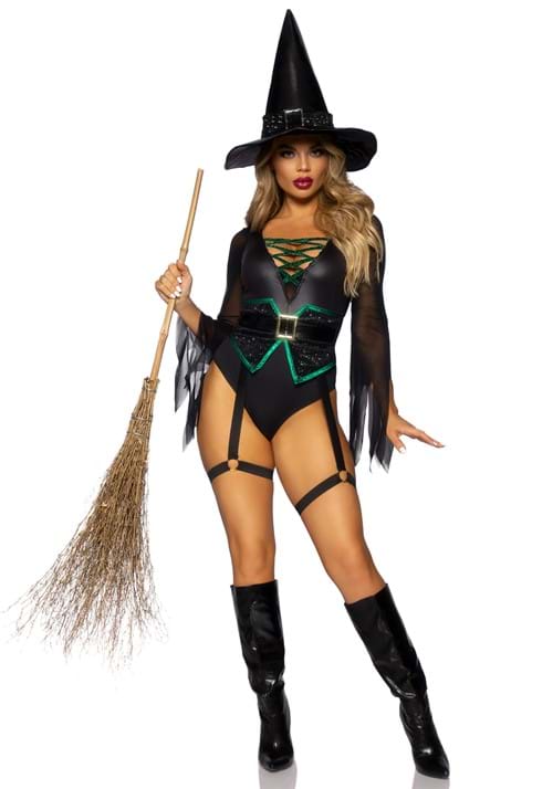 Envious Witch Costume for Women - US 0036