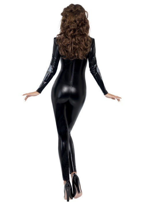 Women's X-Ray Skeleton Jumpsuit Costume - US 4165